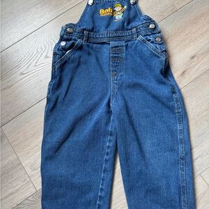 Kids Vintage Denim Overalls Bob the Builder size 3